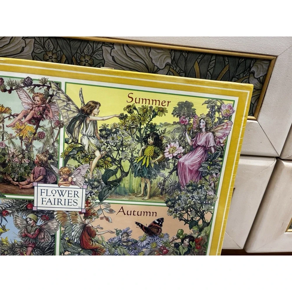Set Of 3 Vintage Sealed Flower Fairies Jigsaw‎ Puzzles By Cicely Mary Barker